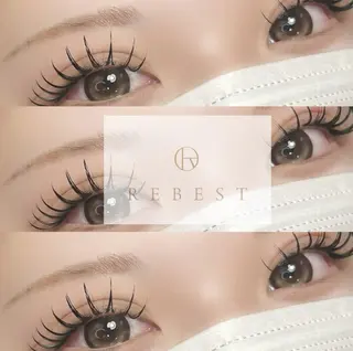 マツエク・マツパ ＲＥＢＥＳＴ ｅｙｅｌａｓｈのマツエク・マツパデザイン