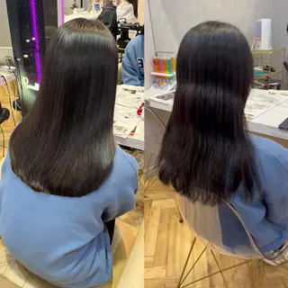 ロング enn to yuu所属・髪質改善&大人ボブ ♡KURENAのヘアスタイル