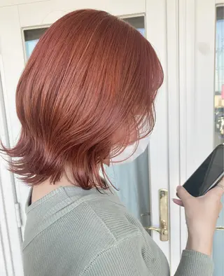ミディアム 🫧赤み消しカラー nanami🫧のヘアスタイル