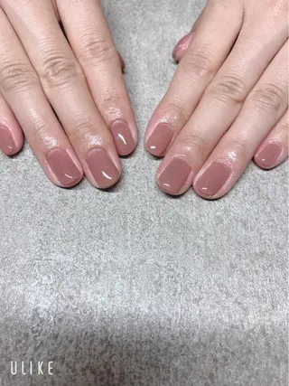 カラー ネイル Cozy_ ilumのネイルデザイン