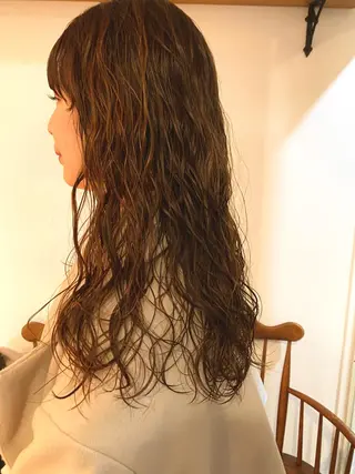 ロング パーマ Van family所属・ショート& パーマ　坂本のヘアスタイル