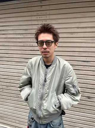 ショート カラー パーマ ヘアアレンジ メンズ 💎髪質改善特化💎 RUITOのヘアスタイル