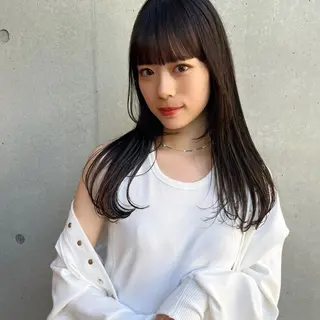 ミディアム カラー ヘアアレンジ 韓国/髪質改善💘 櫻井かれんのヘアスタイル