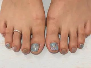 ネイル 𖡼 yumenoのネイルデザイン