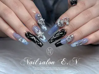ネイル E.N🦋 長さ出し/持ち込みのネイルデザイン