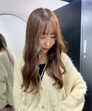 ロング カラー 髪質改善period.所属・いしかわまい🎀 髪質改善特価サロンのヘアスタイル