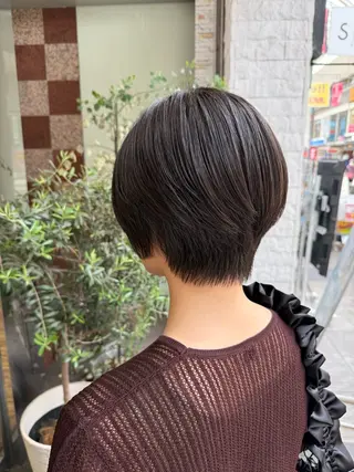 ショート カラー EARTH 山﨑龍馬のヘアスタイル