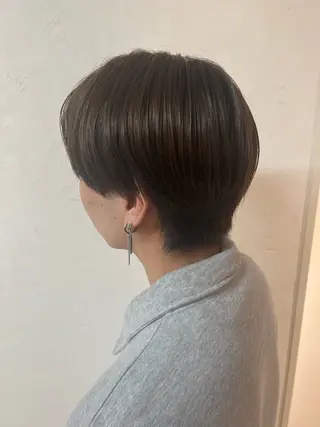 ショート パーマ/ハイトーン /吉田眞のヘアスタイル