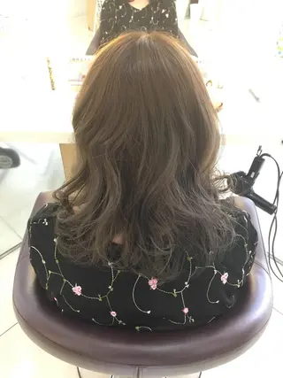 セミロング 髪質改善 頭身浴/ 中田のヘアスタイル