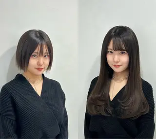 コウ チホウのヘアスタイル