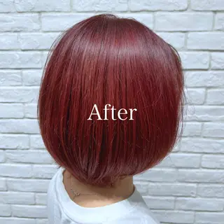 ショート カラー レディースヘア💫 加藤たいが🐯のヘアスタイル