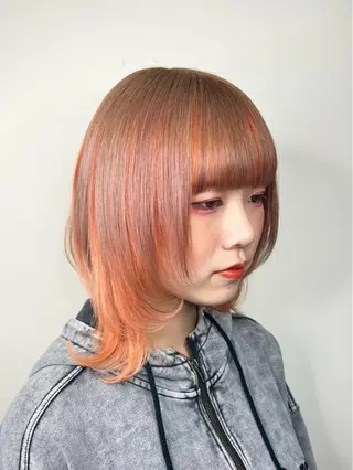 ミディアム FERiCIA所属・ウルフカット/ 今川尚睦のヘアスタイル