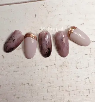 ネイル 北浦和 自爪育成ケアのネイルデザイン