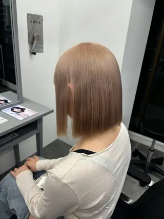 ショート 名古屋栄/PELE/ ブリーチ/asahiのヘアスタイル