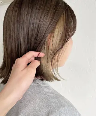 ミディアム sherry/R所属・sherry/R 三川町　川口真里奈のヘアスタイル