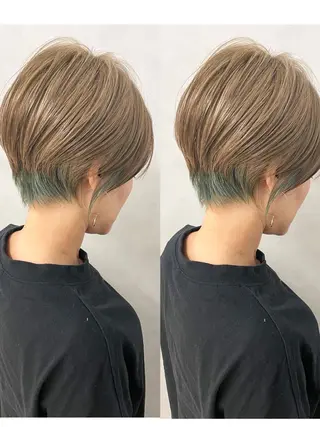 ショート mua 鳳のヘアスタイル