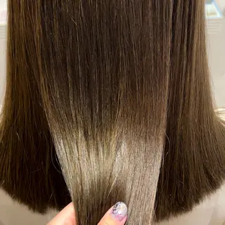 カラー 奈那美🌸 韓国ヘア🌸透明感のヘアスタイル