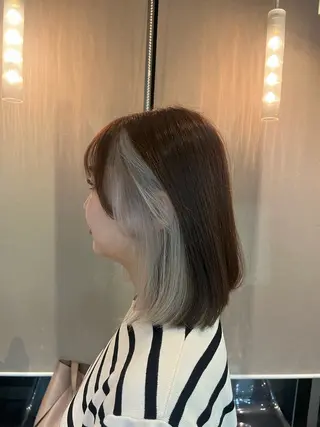 セミロング Indexhair 錦糸町店所属・カラーモデル募集 🫧彩花🦋のヘアスタイル