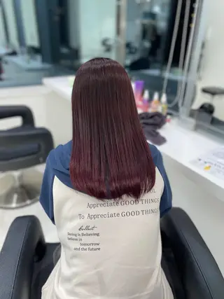 ロング カラー ♥️うる艶暖色 銀座♥️mioのヘアスタイル