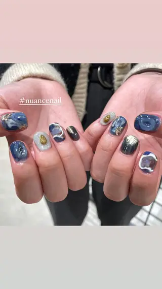 ネイル 淡色ネイル 🎀moeのネイルデザイン