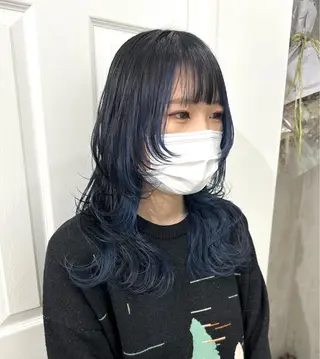セミロング カラー パーマ ヘアアレンジ メンズ ササキカズマ〻透明感 〻色落ち〻赤み消しのヘアスタイル