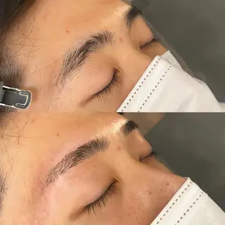 メンズ アイブロウ To...所属・To... REIのマツエク・マツパデザイン