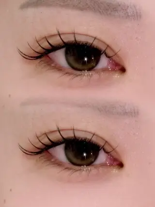 マツエク・マツパ ここな/暖色カラー 🧡まつげパーマ🌼のヘアスタイル