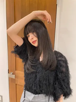 ロング カラー uyu所属・♡kyoka /  uyu♡のヘアスタイル