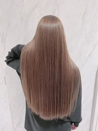 ロング せしるん 韓国風のヘアスタイル