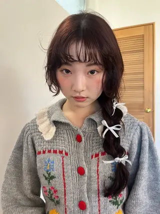 ロング 無料カットモデル募集 ／ueno aiのヘアスタイル