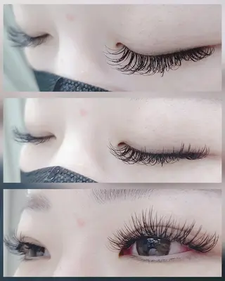 マツエク・マツパ ヘアークリエーションミーク本店所属・♢МИГ (ミーク)♢のマツエク・マツパデザイン