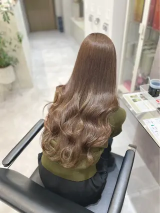 カラー NAO/ 髪質改善/艶カラーのヘアスタイル