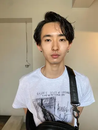 ショート パーマ メンズ 今泉 颯太/room3のヘアスタイル