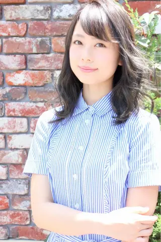 ミディアム カラー パーマ 代表　YUKI ☆のヘアスタイル