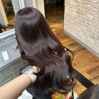 カラー ブリーチ🌟 縮毛矯正🩷はるなのヘアスタイル