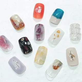 ネイル liddell Murakamiのネイルデザイン