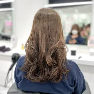 ロング 💍大人デザイン /ハイトーン♡リクトのヘアスタイル