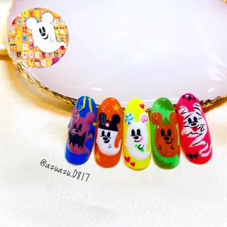 ネイル hair&nail ROOTS所属・ﾍｱﾒｲｸ&ﾈｲﾙ ♥️Azuのネイルデザイン