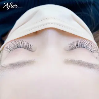 マツエク・マツパ マツナガ☺︎ // Afterのマツエク・マツパデザイン