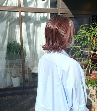 ミディアム カラー 宮嶋 勇輔のヘアスタイル