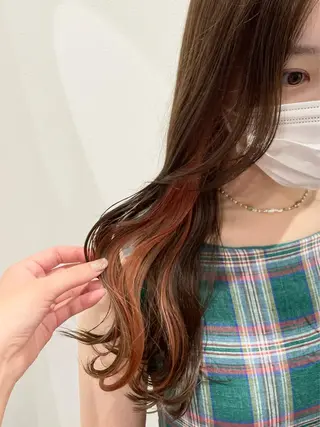 ロング カラー ‎manami 💞🩰のヘアスタイル