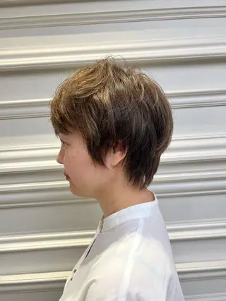 ショート ジャンクロードビギンギンザルグラン所属・🫧無料カットモデル 吉野志保🫧のヘアスタイル