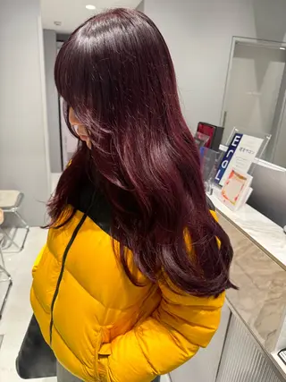 カラー 艶 ケアブリーチ 🎀🩵RISAのヘアスタイル