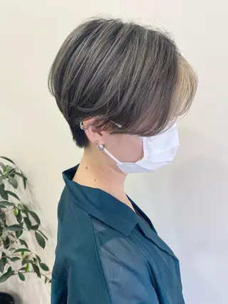 ショート 北山 なるみのヘアスタイル