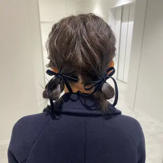ヘアアレンジ ベージュ/アレンジ /横浜/杉本千夏のヘアスタイル