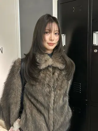 ロング えり 堀江/ボブ /透明感/レイヤーのヘアスタイル