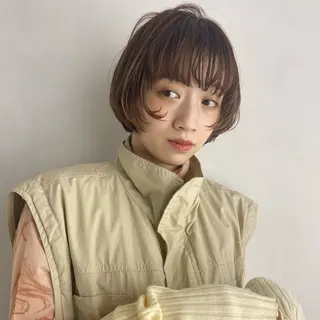 ショート つじ みさきのヘアスタイル