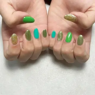 ネイル Aki 💖ゆちたの部屋のネイルデザイン