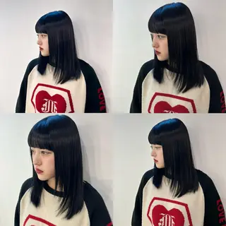 ロング カラー 透明感カラー❄️要 半個室×マンツーマンのヘアスタイル