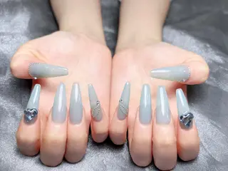 ネイル H3 Nail Tsuki🦋💙のネイルデザイン